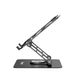 Підставка Wozinsky WDCX-X19-AB HardStand з обертанням 360° під ноутбук і планшет Black (5907769387678) - зображення 2