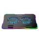 Подставка Wozinsky WDCX-A26 NitroCool RGB охлаждающая геймерская под ноутбук Black (5907769387722) - изображение 2
