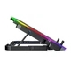 Подставка Wozinsky WDCX-A26 NitroCool RGB охлаждающая геймерская под ноутбук Black (5907769387722) - изображение 4
