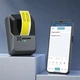 Портативный принтер этикеток UKRMARK UP27GY Bluetooth, серый, для печати на этикетках и термобумаге - изображение 4