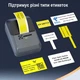 Портативный принтер этикеток UKRMARK UP27GY Bluetooth, серый, для печати на этикетках и термобумаге - изображение 8