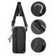 Спортивна пов'язка Wozinsky WSDB-B armband на руку для телефону для бігу Black (5907769384615) - зображення 5