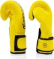 Боксерские перчатки Fairtex, искусственная кожа, 14 унций, желтые. - изображение 7