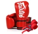Боксерські рукавиці Fairtex штучна шкіра 10 унцій червоні - зображення 1