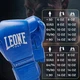 Боксерські рукавиці Leone натуральна шкіра 10 унцій сині з бинтами 4 м - зображення 10