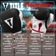 Боксерські рукавиці TITLE натуральна шкіра 10 oz чорні S - зображення 3