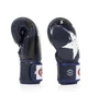 Боксерские перчатки Fairtex натуральная кожа 14 унций синие. - изображение 7