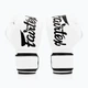 Боксерські рукавиці Fairtex мікрофібра 10 унцій білий - зображення 6