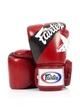 Боксерские перчатки Fairtex натуральная кожа 12 унций красные. - изображение 8