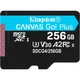 Карта пам'яті Kingston Canvas Go! Plus microSDXC 256GB UHS-I U3 V30 A2 + SD-адаптер (SDCG4/256GB) - зображення 1