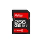 Карта пам'яті Netac P600 Technology Red SDXC 256GB Class 10 UHS-I U1 V10 - зображення 1