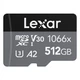 Карта памяти Lexar 1066x microSDXC 512GB UHS-I U3 V30 A2 (LMS1066512G-BNNNC) - изображение 1