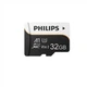 Карта памяти PHILIPS microSDHC 32GB UHS-I U3 V30 A1 + SD-адаптер (FM23TF-K) - изображение 1