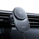 Автодержатель Baseus PrimeTrip VC2 Pro с зарядкой Qi2.2 с вентилятором на дефлектор Black (6942521201426) - изображение 12