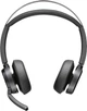 Навушники Poly Voyager Focus 2 MS Stereo USB-C + USB-C/A Adapter + Charging Stand Black (9T9J6AA) - зображення 4