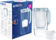 Фільтр-глечик Brita Glass LED MXpro 2,5 л синій - зображення 1