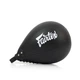 Пневмогруша боксерская Fairtex искусственная кожа 5 дюймов черная - изображение 4