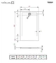 Душовий піддон RADAWAY Teos F 100x90 колір чорний HTF10090-54 - зображення 2
