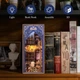 Бук Нук Ретро-книгарня Інтер'єрний конструктор Salton’s Retro Bookstore DIY Book Nook Kit 68060 - изображение 10