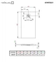 Душевой поддон RADAWAY Kyntos F 100x70 цвет цемент HKF10070-74 - изображение 2