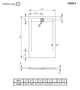 Душовий піддон RADAWAY Teos F 130x80 колір чорний HTF13080-54 - зображення 2