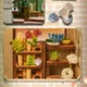 Бук Нук Квіткове Ательє Інтер'єрний конструктор Blossomary Atelier DIY Book Nook Kit SL-38 - изображение 11