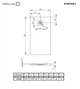 Душевой поддон RADAWAY Kyntos F 150x80 цвет антрацит HKF15080-64 - изображение 6