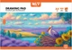 Набор тетрадей для рисования Yes Orange Line A4 28 листов на скобе с перфорацией 4 шт (130617) (4823133101620) - изображение 4