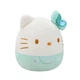 Мягкая игрушка Squishmallows Hello Kitty 20 см изумрудный плюш - изображение 6