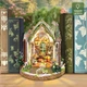 Бук Нук Квітка мрії Book Nook Dreamland Floral Studio DIY Інтер'єрний конструктор SQ-66 - изображение 8