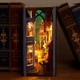 Бук Нук Магічна вулиця Book Nook Magic Spell Street книжковий куточок DIY TC-24 + купол - зображення 11
