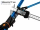 Подставка для удочек 2.1 м усиленная телескопическая Strong для карпа, херабуны, фидера blue - изображение 3