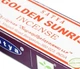 Ароматические палочки Satya Golden Sunrise Золотой сход 15 грамм - изображение 2