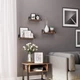 Zestaw półek wiszących Leobert Loft drewniane 3 szt. (model_2044_1) - obraz 7