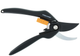Плоскостной секатор 20.8 см нержавеющая сталь для сада Fiskars LS-1553 - изображение 4
