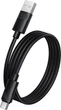 Кабель Borofone BX123 Leya silicone charging data cable Type-C Black (6941991124211) - изображение 3