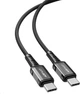 Кабель Acefast C1-09 USB-C to USB-C aluminum alloy audio/video transmission full-featured data cable Black (6974316282631) - изображение 2