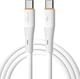 Кабель WUW X225 Type-C to Type-C PD 65W White (X225) - изображение 1