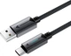 Кабель Acefast C19-04 USB-A to USB-C fast charging data cable Black (6974316284482) - изображение 2