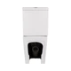 Унитаз-компакт Mixxus Premium Quadro-0402-R 675x390x855mm, система смыва RIMLESS (MP6458) - изображение 3