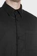 Чоловіча чорна лляна сорочка Replay M M8528 .000.85500 - изображение 2