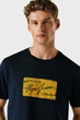 Чоловіча темно-синя футболка SUEN Pepe Jeans S PM5010317 - зображення 6