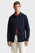 Чоловіча темно-синя сорочка TWILL OVERSHIRT Gant L 3250309 - изображение 1