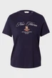 Жіноча темно-синя футболка CREST Gant XS 4202568 - изображение 5