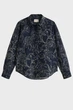 Жіноча темно-синя сорочка з візерунком FLORAL Gant 34 4300662 - изображение 6