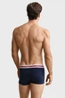Чоловічі темно-сині боксери (3 шт) STRIPED WAISTBAND TRUNK Gant S 902613073 - изображение 3