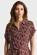Жіноча коричнева сукня з візерунком MONOGRAM Gant 38 4503516 - изображение 4