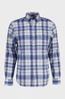 Чоловіча синя картата сорочка REG MADRAS CHECK Gant XXL 3260043 - изображение 1