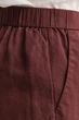 Жіночі коричневі лляні шорти BLEND PULL ON Gant 40 4020140 - изображение 4