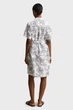 Жіноча біла лляна сукня з візерунком FLORAL Gant 36 4503511 - изображение 3